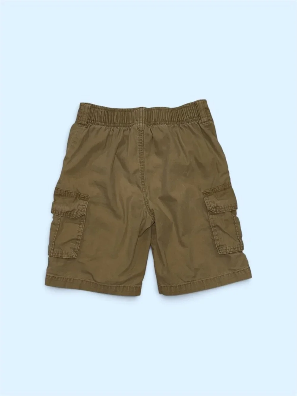 Garanimals 365 Kids Boys Khaki Cargo Shorts Size 5 EUC